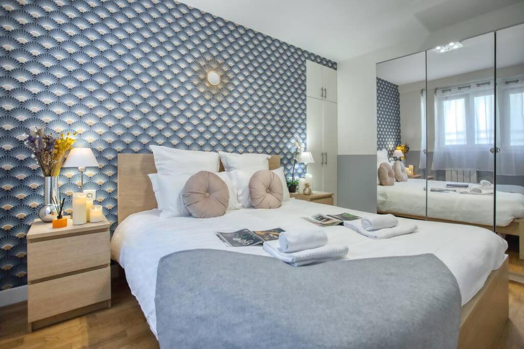 פריז Amazing Apart New Bastille 3 Bedrooms 2 Bathrooms מראה חיצוני תמונה